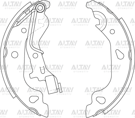 Fiat Punto Arka Fren Balata OEM 77362296